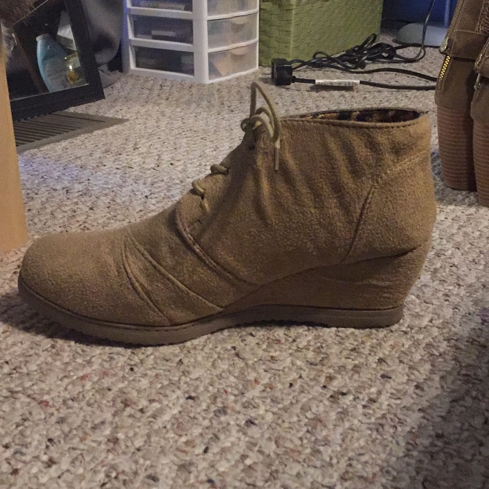 Wedge Booties